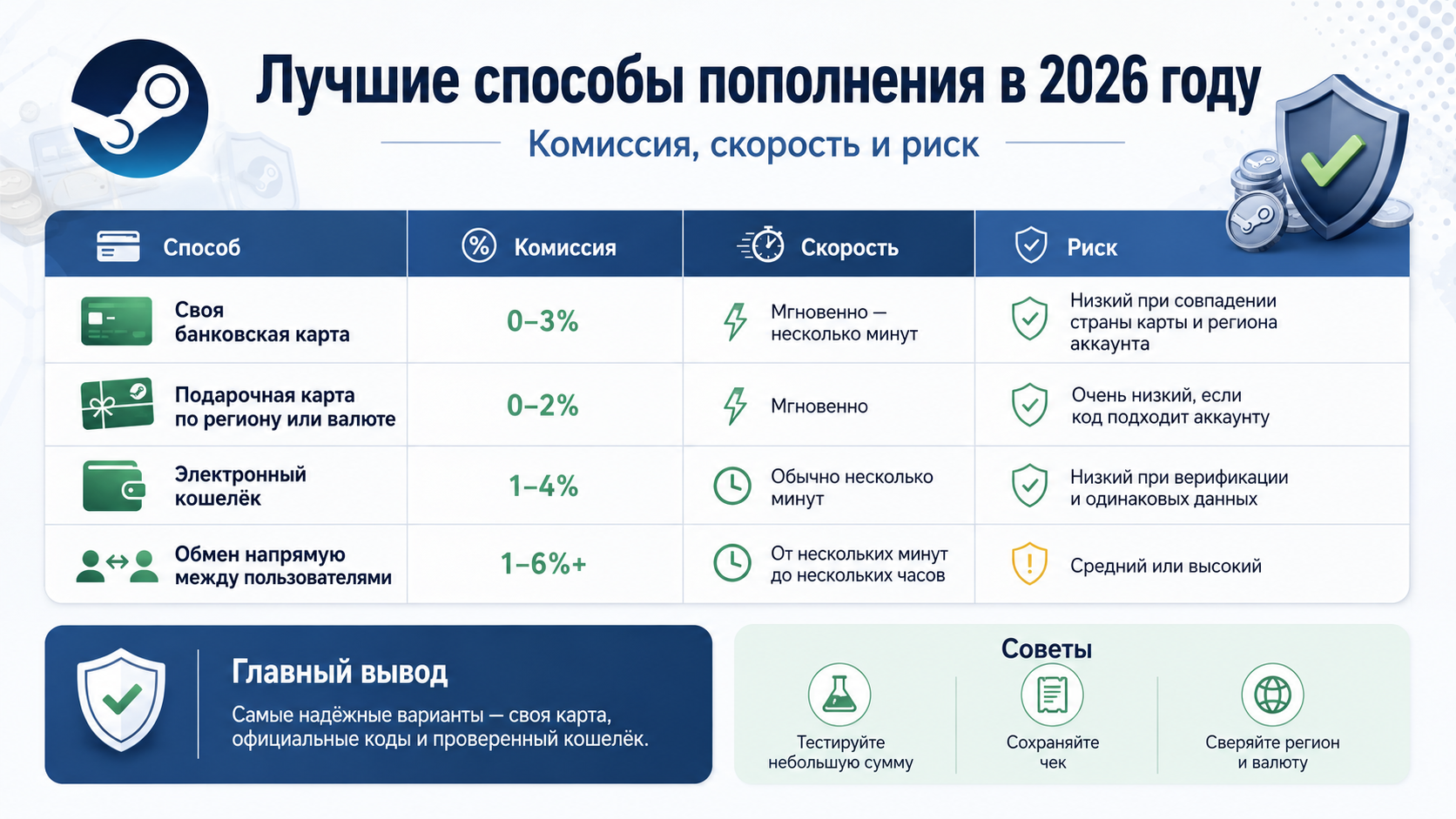 Лучшие способы пополнения баланса в 2026 году